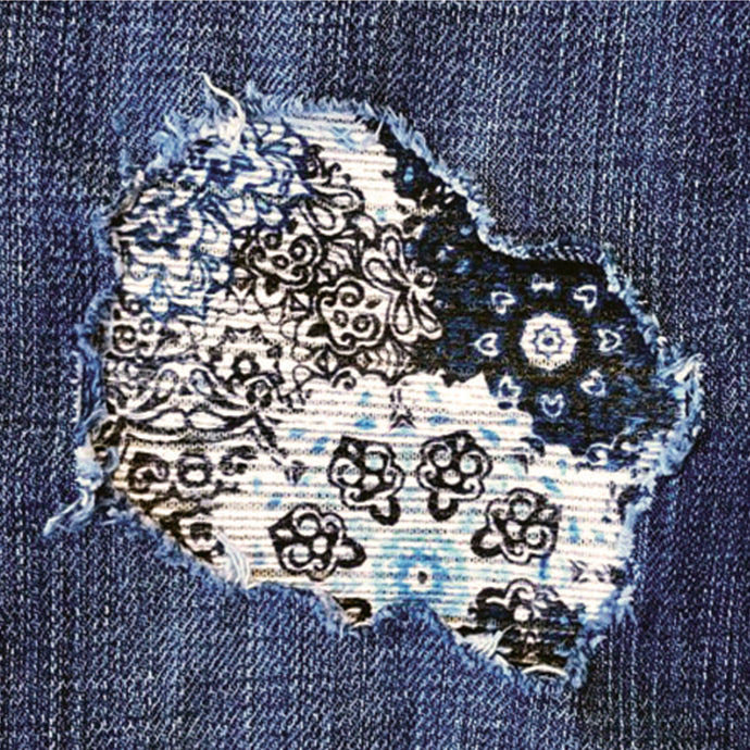 Retro Flowers 8x6 Patch Repair Kit – Tatter Patch