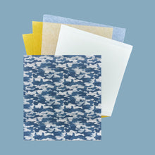 Load image into Gallery viewer, Navy Camo 8x6 Patch &amp; Repair Kit
