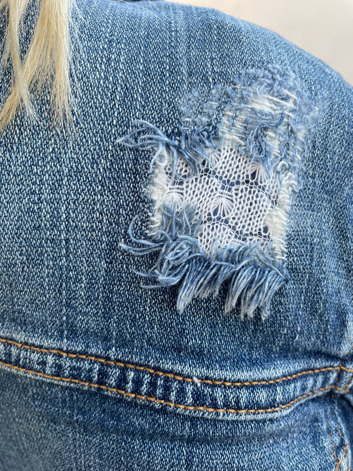 Denim Inside Backing Patch - Iron on Denim Jean Patches - Iron Patches