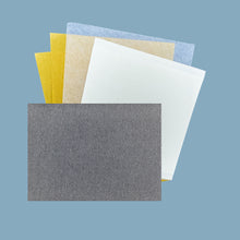 Load image into Gallery viewer, Gray /Blue Jersey Knit Denim 8x6 Fashion Patch &amp; Repair Kit (Reversible/Stretch)
