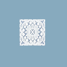Load image into Gallery viewer, Crochet White Lace Cut-Out Patch
