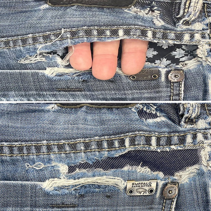 Jeans Patches For Men Ripped Repair Patches For - Temu